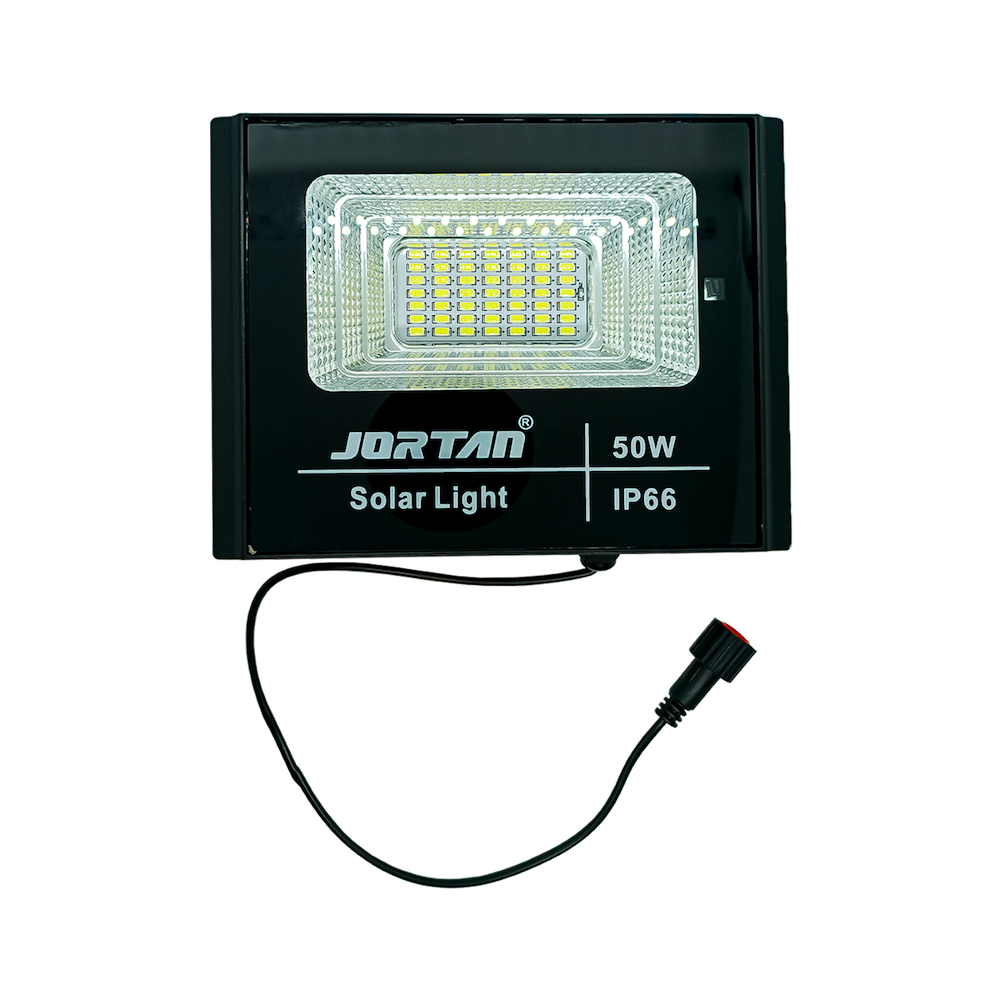 Lámpara solar LED 50W con panel y control remoto
