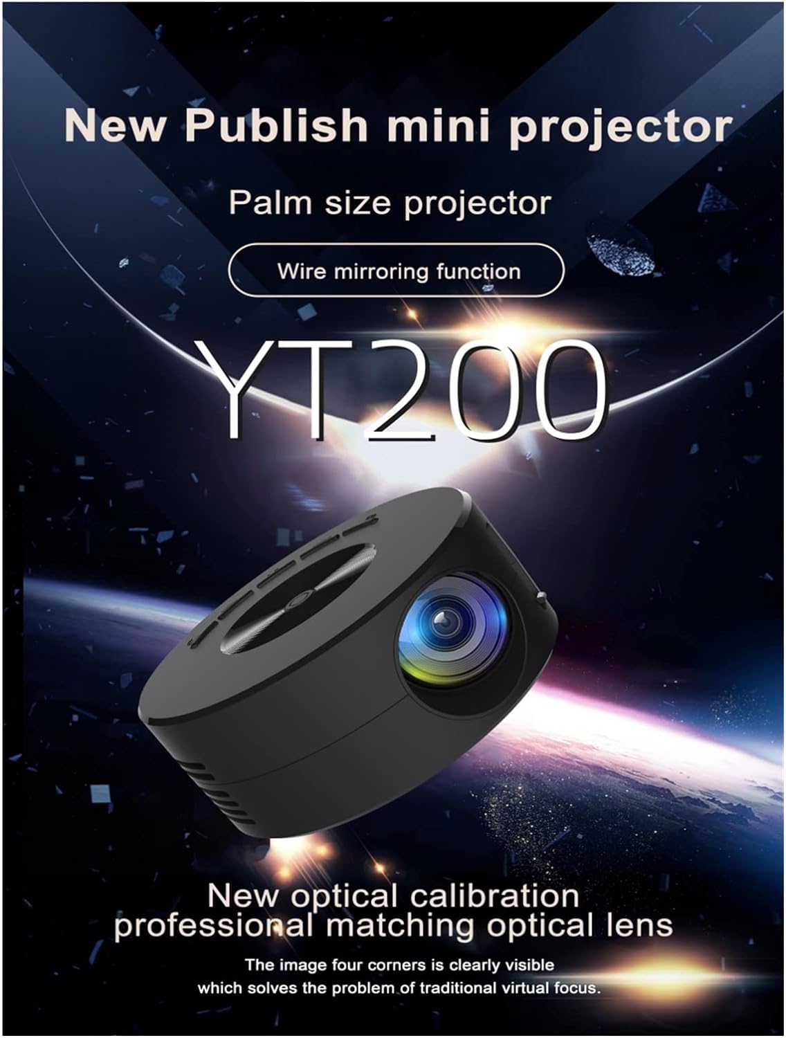 Mini proyector para celular YT200